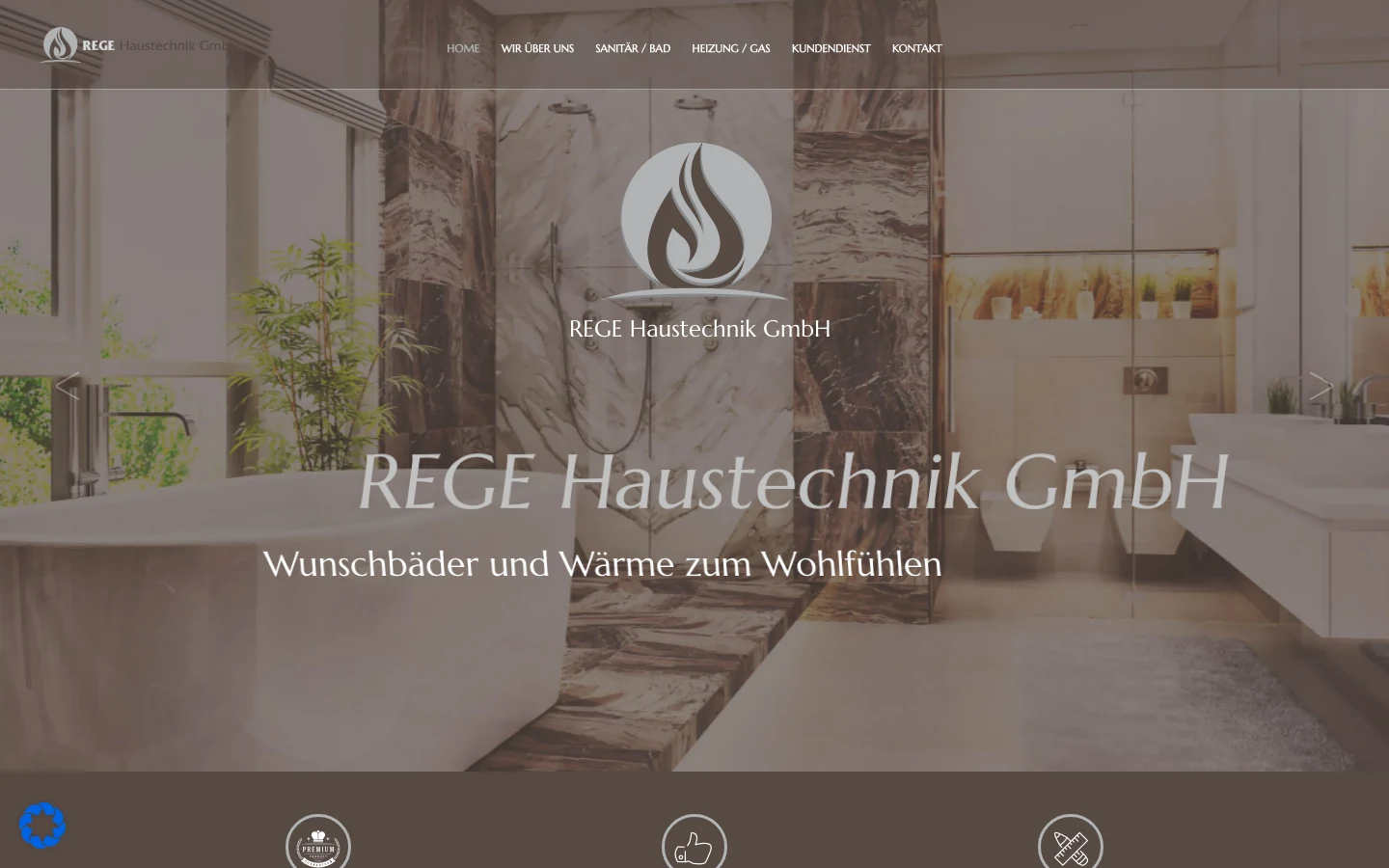 Mockup Rege Haustechnik